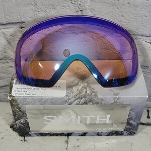 Smith Optics Proxy Goggles ChromaPop Storm Rose Flash Mirror I/O Mag S W/ DING